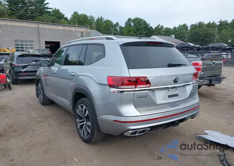 2021 Volkswagen Atlas 3.6L V6 Sel R-Line from USA, damaged, VIN 1V2SR2CA4MC547659